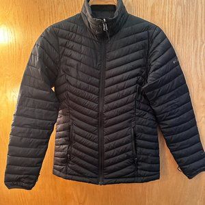 Columbia Women's Black Down Filled Insulated Omni Heat PuffyJacket Size XS
